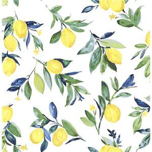 Lemon Drop Peel & Stick Wallpaper, Yellow